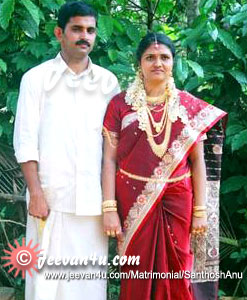 Santhosh Anu Wedding Photos at Manimala Kottayam