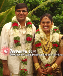 Sunish Smitha Marriage